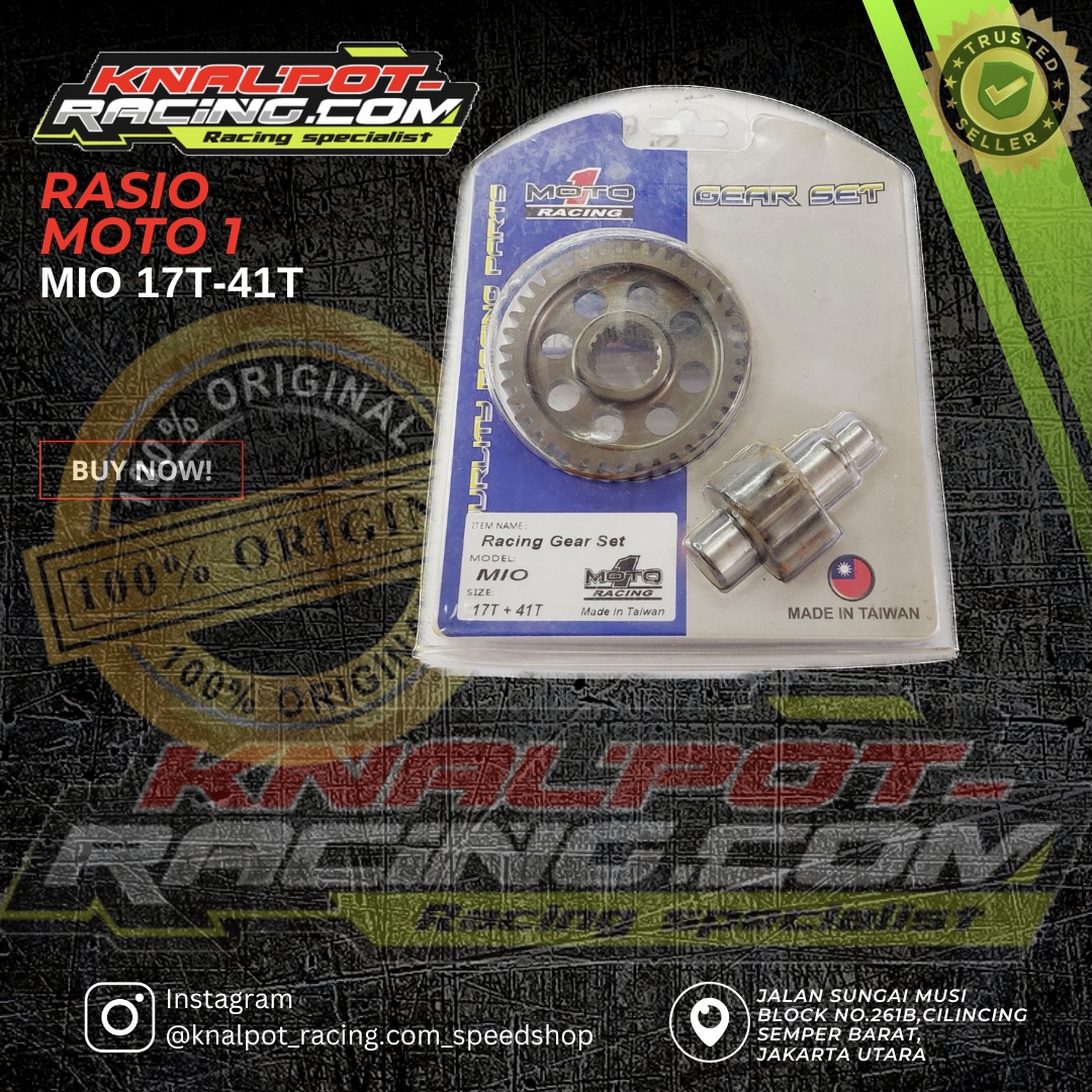 RASIO MOTO1 MIO 17T-41T